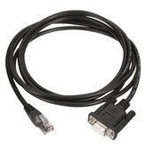 Cable de Programación Negro de 2.5M Adaptador PLC Puerto Serie 9 Pines Hembra Dsub Descargar