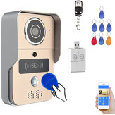 RFID WIFI Wireless Smart Remote Doorbell Vidéo Téléphone de porte IR Caméra de sécurité