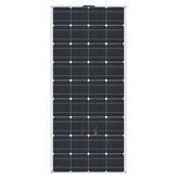 18V 100W Panel słoneczny PET Sunpower półsztywny Panel słoneczny Monokrystaliczny połączony panel słoneczny 1180*540*3mm z krzemem litym