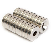 20 stuks N50 12x3mm verzinkte ringmagneten met een gat van 4mm van zeldzame aarde neodymium magneet