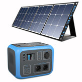 [EU Direct] BLUETTI SP120 120W Solar Panel + BLUETTI AC50S 500WH/300W Estación de energía portátil al aire libre Kit de fuente de alimentación de emergencia