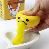 Miękka, wymiotna galaretka naśladująca żółtko jajka, łagodzący stres, zabawny prezent