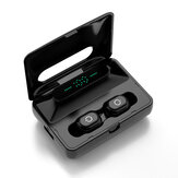 Bakeey H60 Fones de ouvido sem fio TWS duplos dinâmicos com Bluetooth 5.0 Display digital LED Estéreo de baixo esportes Fones de ouvido com estojo de carregamento