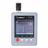 Anysecu SF103 2MHz-200MHz / 27MHz -2800MHz Portable Walkie Talkie Frequency Counter CTCCSS/DCS Testable DMR Digital Signal Testable