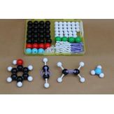136Pcs Chemistry Molecular Structure Model Kit General & Organic Chemistry Atom Bonds Molecules Medical Set