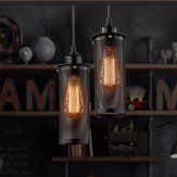 E27 Vintage ipari mennyezeti lámpa Edison izzó csillár medál világítótest
