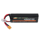 Batteria LiPo 3S XF POWER 11,1V 4500mAh 75C con connettore XT60 per auto RC