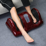 110V 220V Electric Heating Foot Body Leg Massager Shiatsu Kneading Roller Vibrator Machine Reflexology Calf Leg Pain Relief Relax