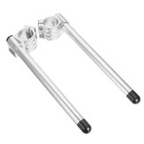 43mm CNC Fork 7/8inch Clip-ons Bar Tube Riser Handlebar Aluminum 2-Colors