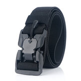 125cm AWMN ES19 Punch Free Magnetic Elastic Buckle Nylon Tactical Belt For Man Women