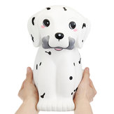 Giggle Bread Gigante Squishy Dálmata Spot Puppy Perro 30CM Lovely Animal Jumbo regalo Colección de decoración 
