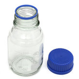 Стеклянные бутылки для реагентов экспериментов с голубой крышкой на 100 мл, 250 мл, 500 мл, 1000 мл