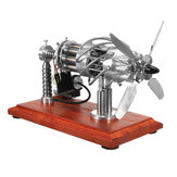 STARPOWER 16 Cylinder Hot Air Stirling Engine Motor Model Creative Motor Engine Toy Engine With Free Gift