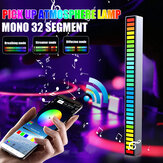 RGB LED Strip Light Voice-Activated Pickup Rhythm Light Home Party APP Car Atmosphere Lamp