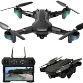 H12 WIFI FPV con cámara dual HD 4K, 25 minutos de tiempo de vuelo, dron plegable con altitud estable RC Quadcopter RTF