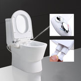 Bathroom Fresh Water Spray Non-Electric Mechanical Bidet Cleaning Device Toilet Seat Attachment 