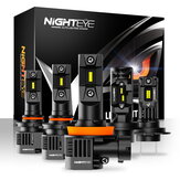 NightEye Auto Lighting A315-S10 2PCS 6500K Белые светодиодные лампы для фар автомобиля 22000LM/Пара Светодиодные фонари передних фар IP68 Водонепроницаемые