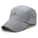 Unisex Mens Thin Breathable Quick Dry Outdoor Hat Sunshade Mesh Baseball Caps