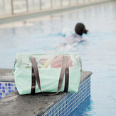 Bolsa de almacenamiento de malla impermeable Honana HN-B13 en moda colorido organizador para playa y natación