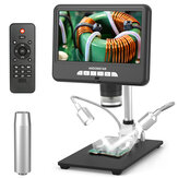 Andonstar AD207S HDMI Digital Mikroskop Mikroskop für lange Objektentfernungen Lötwerkzeug für die Reparatur von Telefon-PCBs mit Verlängerungsrohr