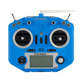 Trasmettitore radio FrSky ACCST Taranis Q X7 2,4 GHz 16CH Modo 2 Blu Arancione per droni da corsa RC FPV