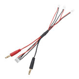 URUAV XH3S/4S/6S Banana Plug to PH2.0/51005 Plug Adapter Cable for HTRC T400 Pro C150 IMax B6