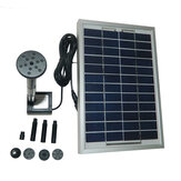 12V 5W Solarbetriebene Mini-Brunnenpumpe für den Gartenteich mit bürstenlosem Gleichstrom