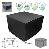 IPRee® 115x115x74cm Outdoor Garden Yard Patio Waterproof Cube Table Furniture Cover Rain Protection