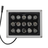 12V 15 Sztuk IR LEDs Array Illuminator Lampa na podczerwień IP65 850nm Wodoodporny Night Vision do kamery CCTV