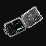 Memory Card Storage Box Case Organizer for 1xSD Card 6xMicro SD Card 1xMemory Stick