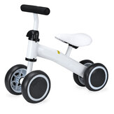 4 Wheels Baby Tricycle Infant Junior Walker Bicycle Kids Push Balance Bike Mini Scoot Bike for 1-3 Year Old