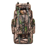 80L Outdoor-Bergsteigertasche mit großer Kapazität Military Camouflage Tactical Backpack Camping Wandertasche
