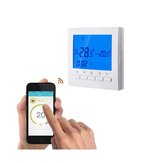 Wifi termostat az elektromos fűtések vezérléséhez IOS és Android okostelefonokról. Programozható WIFI hőmérő.
