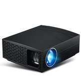 1080p 4200Lumens LED FHD Projector Beamer 5000:1 Contrast 16:9 Keystone Correction 200-Inch Outdoor Movie Image Adjustment Multiple Ports Built-in Speaker Portable Smart Home Theater Projector With Remote Control