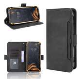 باكي for دوجي S88 Pro / دوجي S88 Plus حالة مغناطيسية مع عدة فتحات بطاقة محفظة قابلة للطي من جلد البولي يوريثان غطاء كامل مقاوم للصدمات Pro
