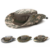 Chapéus de viseira de malha de camuflagem respirável para homens pesca ao ar livre escalada guarda-sol boné de viseira