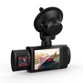 1080P Front & Rear 170° Auto Fahranfänger Auto Dash Cam WIFI Drei-Linsen 2-Zoll-Videoaufzeichnung DVR Kamera