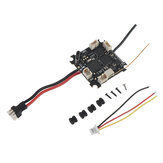 Happymodel Mobula6 Spare Part Crazybee F4 Lite 1S Flight Controller AIO 5A BLheli_S ESC & Receiver & 40CH 25mW VTX for Whoop RC Drone FPV Racing