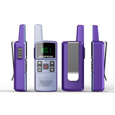BAOFENG M2 Talkie-walkie Mini Professionnel avec Charge USB Directe UHF 400-470MHz avec Casque Radio Bidirectionnelle