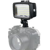 40m Buceo 60 LED Impermeable Cámara Video Videocámara con luz nocturna Lámpara 1800LM 