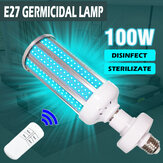 100W Equivalent UV Sterilization Wand Led UVC Light UV E27 Germicidal Lamp Home