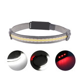 XANES® YD-33 COB + LED مصباح رأس USB قابل للشحن للركض والتخييم والصيد وإصلاح السيارات