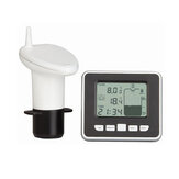Sensore di livello del liquido del serbatoio dell'acqua ad ultrasuoni Monitor digitale LCD Display Orologio