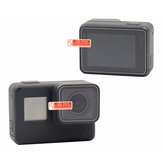 LCD Display Screen Protector Plus Camera Lens Film Guard for GoPro Hero 5 Camera