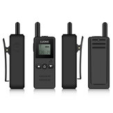 ΚΑΛΑΟΔ V-8 Mini Walkie Talkie Intercom 16 κανάλια 400-470MHz FM Transceiver Ενιαίος Ραδιόφωνο για Ξενοδοχεία