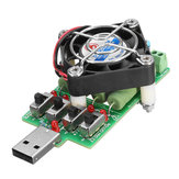 USB Envelhecimento Load Cell Power Bank Verificador 4 Switch Current Sense Load Power Resistance