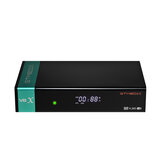 GTMEDIA V8X DVB-S / S2 / S2X 1080P HD Señal de TV satelital Receptor Decodificador Caja H.265 Soporte integrado de 2.4G WIFI Soporte de tarjeta CA IPTV Película en línea