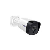 Caméra de sécurité Hiseeu POE H.265+ 5MP avec audio, vision nocturne jusqu'à 10m, étanche IP66, compatible Onvif