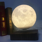 Mond-Nachtischlampe mit magnetischer Levitation, LED-Touch-3D-Druck und Heimdekoration. Geschenke zum Valentinstag, Geburtstag und zur Dekoration des Hauses.