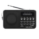 Portátil FM 87.5-108 MHZ 4.2 V 4 Ω Rádio TF Cartão SD AUX Loop Jogar Speaker MP3 Music Player